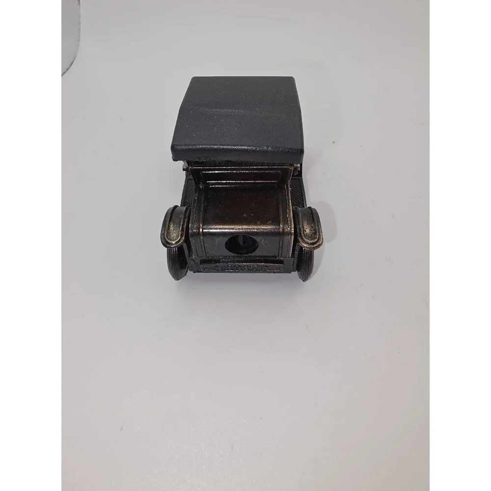 Vintage Die-Cast Bronze 1917 Antique‎ Car Collectible Pencil Sharpener Brass Toy